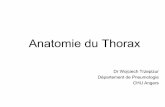 Anatomie du Thorax - data.over-blog-kiwi.comdata.over-blog-kiwi.com/0/76/69/57/201309/...anatomie-thorax.pdf · Thorax • Le thorax est formé par la cage thoracique, enveloppe ostéo-cartilagineuse