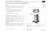 Series 2371 Self-operated Pressure Regulators Excess ... · DIN 11866 Series B/DIN EN ISO 1127 Series 1/DIN 11866 Series C = ASME-BPE 2007 = ASTM A-270 = BS 4825/ DIN EN ISO 1127/ISO