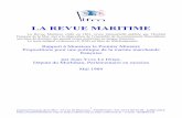 LA REVUE MARITIME - Institut Français de la Mer · armement français était présent à côté d'un armement allemand dans la conférence concernée. Ainsi la capacité d'exportation