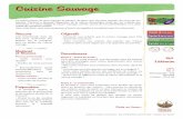 Cuisine Sauvage - pirouette-cacahuete.net sauvage.pdf · François Couplan, Editions Delachaux et Niestl ...