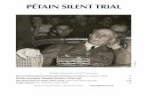 PÉTAIN SILENT TRIAL - Serge Plantureuxplantureux.fr/wp-content/uploads/2017/08/PWT-35-2017-Petain-Trial.pdf · The Petain Trial, 8 vintage silver prints (New York Times reporter)