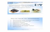 Alimentations Électroniques - thierry-lequeu.frthierry-lequeu.fr/data/Alim-Cours.pdf · Principes de conversion DC DC Secteur (230V 50Hz) AC Redresseur ... SIMCAD Psim 5.0 version