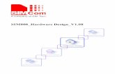 SIM800 Hardware Design V1.08（150326） - simcom.ee · Smart Machine Smart Decision SIM800_Hardware Design_V1.08 9 2015-03-05 Version History Date Version Description of change Author