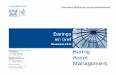 Baring Asset - Morningstar Prostatic.morningstarpro.fr/files/presentation/047805.pdf · Baring Asset Management Limited ... Des partenariats avec de nombreuses institutions ... Le