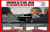 Sept Camerounais qui brillent dans les institutions ... · dont la moindre n’est pas la corruption des agents en charge de ces questions. Le 1er décembre 2016, ... Ainsi est dénommé
