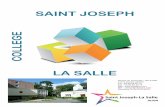plaquette - 6543 - Groupe Scolaire Saint Joseph Dijon · Des projets, des ouvertures En 6ème -> Projet de classe En 5ème -> Approche de l’orientation En 4ème -> Voyages linguistiques