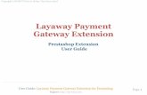 Prestashop Extension User Guide - lay-buys.com · Title: Lay-Buys Payment Gateway Extension Author: ASHEESH Singh Subject: User Manual for Lay-Buys extension Created Date: 5/5/2014