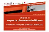 UE 6 - Pharmacologieunf3s.cerimes.fr/media/paces/Grenoble_1112/stanke_labesque... · UE 6 - Pharmacologie. Aspects pharmacocinétiques Voies d’administration Effet(s) Pharmacologique(s)