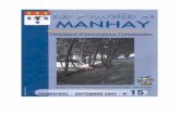Nouvelles de Manhay septembre 2004 · Cette méthode de calcul du m3 d’eau est uniforme dans toute la Région Wallonne et de plus, elle est obligatoire. Elle prendra cours dès