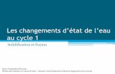 Les changements d’états de l’eau au cycle 1 PSienrxc.etab.ac-lille.fr/files/2015/06/Les-changements-d’état-de... · dans la formulation de ses interrogations vers plus de