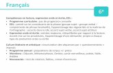 Français - pdf.editions-hatier.fr · • Programme curriculaire : pas de progression annuelle ... Des liens avec le parcours citoyen, parcours PEAC et l’EMI. Le nouveau programme