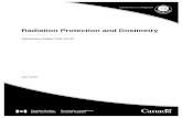 Radiation Protection and Dosimetry · Également publié en français sous le titre : Radioprotection et dosimétri Document availability ... protection and dosimetry will be defined,