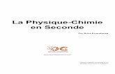 en Seconde La Physique-Chimie - data.brains-master… · La Physique-Chimie en Seconde Par Brice Errandonea  Licence Creative Commons 6 2.0 Dernière mise à jour le 4/06/2011