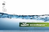 ECODEPUR BIOX Systèmes de Traitement et de … · L´horloge IH 1 commande exclusivement le souffleur de canal latéral (ou de membrane, selon la dimension de l´ Ecodepur BIOX)