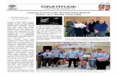 June, 2018 Gratitude - larchewinnipeg.org · Gratitude L’Arche Winnipeg Newsletter #75 June, 2018 Casera Community Enrichment Award Given to L’Arche Tova Café L’Arche Tova