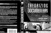ZSBN 0-415-90382-3 90000> - Center for Writing Studies · Toward a Poetics of Documentary Michael Renov ... Tzvetan Todorov "Poetics and Criticism’" I don’t have aesthetic objectives.
