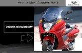 Vectrix Maxi Scooter VX-1 · poids – 170 à 206 kg suivant batterie ... moteur controleur moteur batterie chargeurprogramming 220 v vdc 1500w charger fans 1 & 2 battery fan 1 &