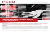 PECB CERTIFIED ISO/IEC 27002 · When Recognition Matters MASTERING THE FUNDAMENTAL PRINCIPLES, CONCEPTS AND IMPLEMENTATION OF THE BEST ... PECB Certified ISO/IEC 27002 Provisional