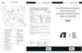 MONTERINGSANVISNING - Calix€¦ · Low Voltage Directive, 73/23/EEC, the EMC Directive, 89/336/EEC, including amendments ... 2 3 A RENAULT Megane GT 1.6 TCe 205 EDC 2017- M5M M30