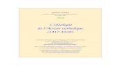 “L’Action catholique, 1920-1921exocorriges.com/doc/45937.doc · Web viewTome 3: Les partis politiques — L'Église. Québec: PUL, 1981, 360 pp. Coll.: Histoire et sociologie