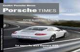 Centre Porsche Berne - porsche-zuerich.ch€¦CONTENU EDITORIAL PORSCHE TIMES | EDITION 4/10 Page 2 Impressum Centre Porsche ... son apprentissage chez Marti Mün-singen, alors concessionnaire