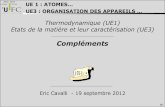 Polices de caractèresmedecine-pharmacie.univ-fcomte.fr/download/ufr-smp/document/cours... · Etats de la matière et leur caractérisation (UE3) UE 1 : ATOMES … UE3 : ORGANISATION