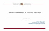 Mercredi 20 juin 2012 - finances.gov.ma€¦ · Industrielle Pacte National pour l'Emergence Industrielle 5 111 Mesures Précises et Concrètes ... 7- Maintenance 8- Transformation
