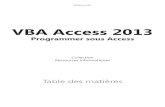 VBA Access 2013m.editions-eni.fr/livre/vba-access-2013-coffret-de-2... · Editions ENI VBA Access 2013 Programmer sous Access Collection Ressources Informatiques Table des matières