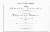 The Beale papers - Bibmath.netbibmath.net/crypto/ancienne/bealetextes.pdf · tion ofthe Beale papers, not doubting that of the many who will ^ve the subject altentionj some one, through