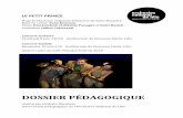 LE PETIT PRINCE - onlille.com©dago-Le-petit-Prince.pdf · LE PETIT PRINCE . D’après l’histoire originale d’Antoine de Saint-Exupéry . ... telle une coursepoursuite joua-