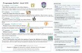 Programme Juillet - Août 2018 INSCRIPTIONS · 2018-06-01 · Le Petit Prince t’invite dans son parc. ... Réalise des expériences avec notre grand chimiste, visite le Vaisseau