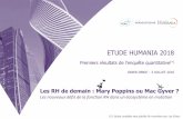 ETUDE HUMANIA 2018 HumaniaSynt.W... · 2018-07-06 · Accompagnement de la digitalisation ... d’impacts sur la fonction RH de demain Digitalisation (métiers, processus, usages