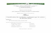 République Algérienne Démocratique et Populaire ...dspace.univ-tlemcen.dz/bitstream/112/3455/1/classification.pdf · 1.10.4.1 Algorithme C4.5 : ... Figure 3.15 Arbre de décision