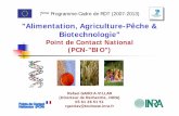 Alimentation, Agriculture-Pêche & Biotechnologie · du sol, de la forêt et du ... microbiologique de l'offre alimentaire dans l'UE ... analyse des nouv. pratiques de culture