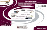 CATALOGUE - absys-net.comabsys-net.com/pdf/brochure_ABSYS.pdf · Sources optiques destinées à la mesure de pertes dans les liaisons fibres optiques. ... Utilisé pour l’identification