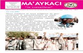Administration Rédaction USTN MA’AYKACI Place du …nigerdiaspora.net/journaux/maikatchi.pdf · MA’AYKACI “le travailleur ... L’installation, dans les meilleurs délais ...