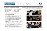 SAN DIEGO SECTION Quarterly Report · SAN DIEGO SECTION Quarterly Report May 2015 National Engineers Week (NEW)-San Diego Annual Awards Banquet National Engineers Week is the fourth
