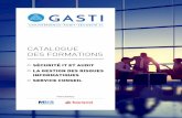 CATALOGUE DES FORMATIONSgasti.baracci.com/img/training.pdf · Introduction aux concepts du Système de Management de la Sécurité ... Mise en oeuvre d’un SMSI conforme à ISO/IEC