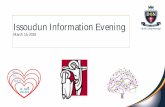 Issoudun Information Evening - OLSH Bentleigh · Students experience je suis fortnightly as well as over an eight week period. It runs parallel to Issoudun Residential Program-Hartzer.