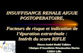 INSUFFISANCE RENALE AIGUE POSTOPERATOIRE extrarenale rifle.pdf  INSUFFISANCE RENALE AIGUE ... â€“