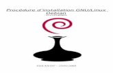 Procédure d’installation GNU/Linux Debian - …lehmann.free.fr/Contributions/FreeRADIUS/Installer pub.pdf · Procédure d’installation GNU/Linux Debian SERVEUR FREERADIUS ...