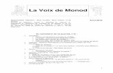 La Voix de Monod 2018 Mars - monod …monod-perenchies.etab.ac-lille.fr/files/2018/04/La-Voix-de-Monod... · Un légionnaire romain au collège ? Jeudi 11/01, un médiateur en archéologie