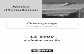 LS 8900 - service.somfy.com · Choix de la vitesse 7 Mémorisation des touches télécommandes 7 ... - équipée d'un moyen de déconnexion omnipolaire de l'alimentation tel qu'une