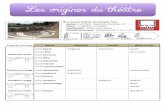 Les origines du théâtre - Créer un blog gratuitement - …ekladata.com/cancandre.eklablog.com/perso/DICTEE/THEATRE... · 2015-03-15 · Microsoft Word - THEATRE (origines).docx
