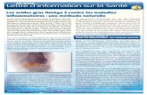 Dr rath Mars 2011 Lettre d’information sur la Santé · Les acides gras Oméga 3 contre les maladies inflammatoires : une méthode naturelle ... inflammatoires des articulations