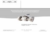 Technische Dokumentation Technical Documentation€¦ · Technische Dokumentation Technical Documentation. XOMOX International GmbH & Co. Tel.: ... 50 178 152 92 15.9 120.5 19 128