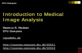 Introduction to Medical Image Analysis - compute.dtu.dk - week12.pdf · 21 DTU Compute, Technical University of Denmark Introduction to Medical Image Analysis Color thresholding.
