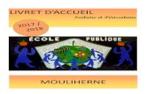 LIVRET D’ACCUEIL - mouliherne.com€¦ · La municipalité a donc décidé de créer un petit livret d’accueil dans lequel vous ... Le dernier feuillet du livret d’accueil à