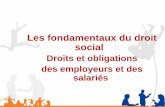 Les fondamentaux du droit social - IUT de Nîmesdep-gea.iut-nimes.fr/SPIP/LPMOSL/IMG/pdf/droit_du_travail.pdf · 2 Objectifs de la formation - Apporter les connaissances essentielles