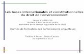 Les bases internationales et constitutionnelles du droit ... 3 Introduction â€¢-La port©e de ces